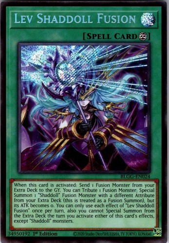 Lev shaddoll fusion - yu-gi-oh,