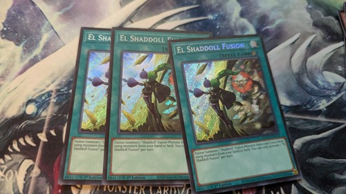 Yugioh playset shaddoll - 3x,