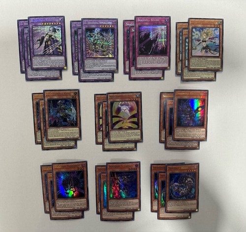 Yugioh 30x carte shaddoll - yugioh,