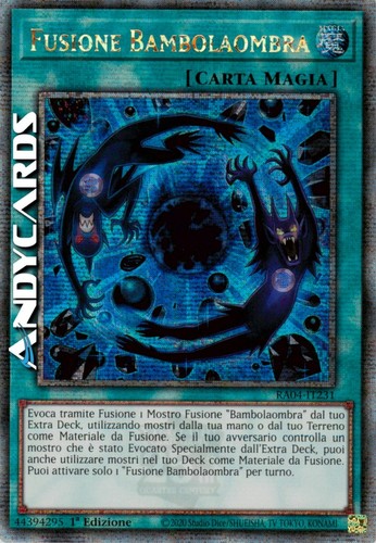 Fusione bambolaombra - bambolaombra, •