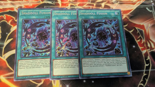 Yugioh playset shaddoll - 3x,