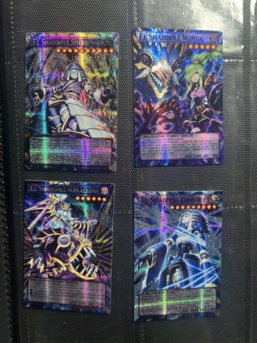 El shaddoll lotto 4x - yu-gi-oh!,