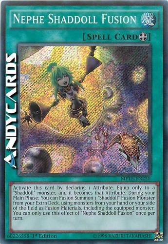 Nephe shaddoll fusion fusione - shaddoll, (fusione